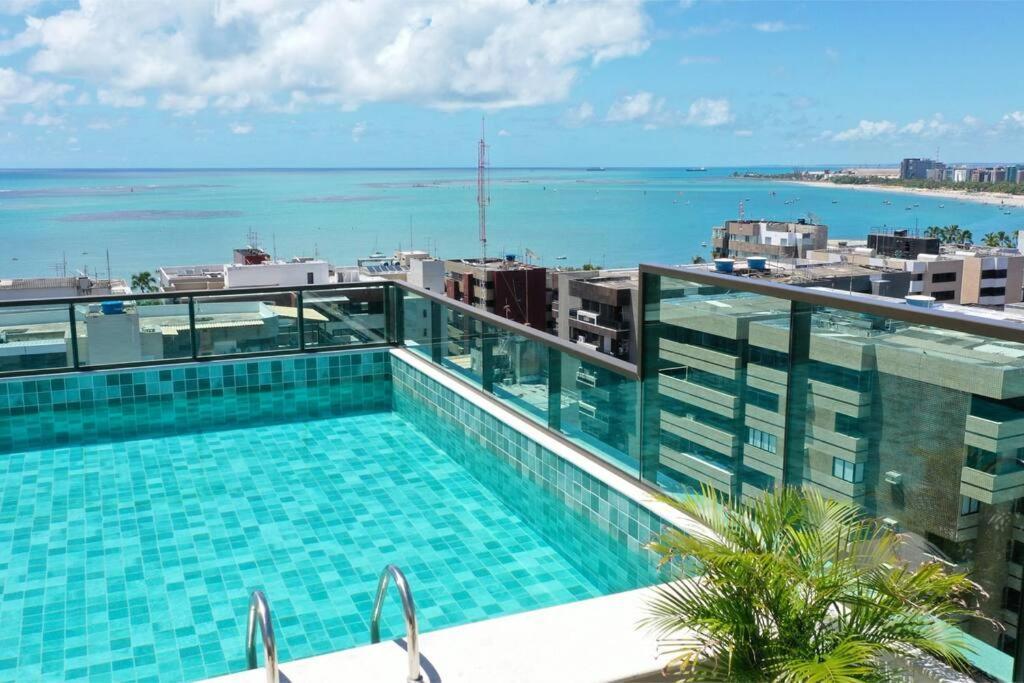 Smart Stay 1103 Na Praia De Ponta Verde - Piscina - Academia - Ar Na Sala - Coworking - A 200M Da Praia Maceió Exterior foto