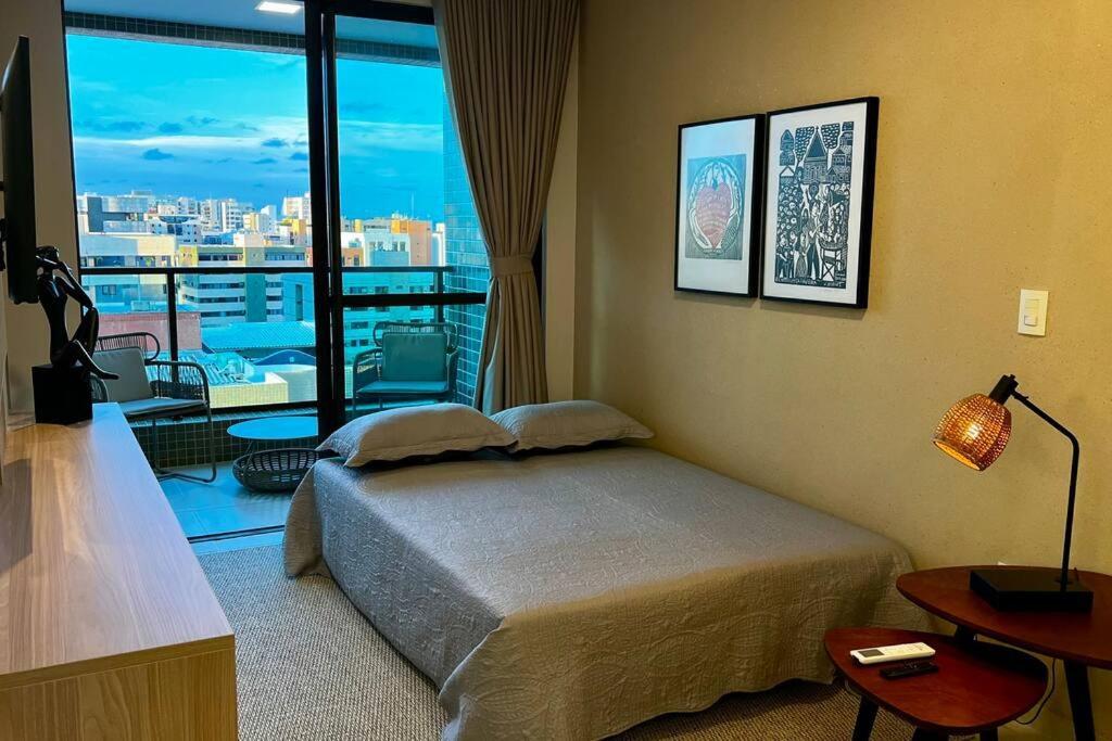 Smart Stay 1103 Na Praia De Ponta Verde - Piscina - Academia - Ar Na Sala - Coworking - A 200M Da Praia Maceió Exterior foto