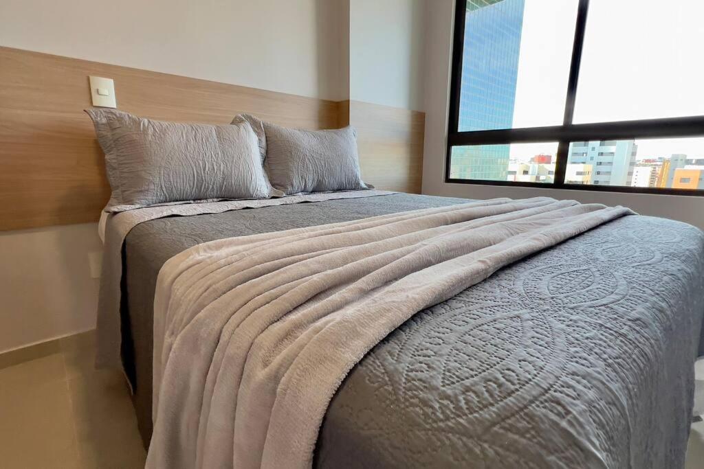 Smart Stay 1103 Na Praia De Ponta Verde - Piscina - Academia - Ar Na Sala - Coworking - A 200M Da Praia Maceió Exterior foto