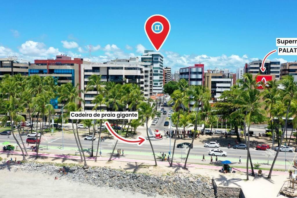 Smart Stay 1103 Na Praia De Ponta Verde - Piscina - Academia - Ar Na Sala - Coworking - A 200M Da Praia Maceió Exterior foto